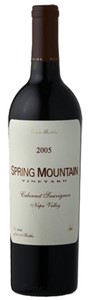 Spring Mountain Vineyard Estate Cabernet Sauvignon 2009